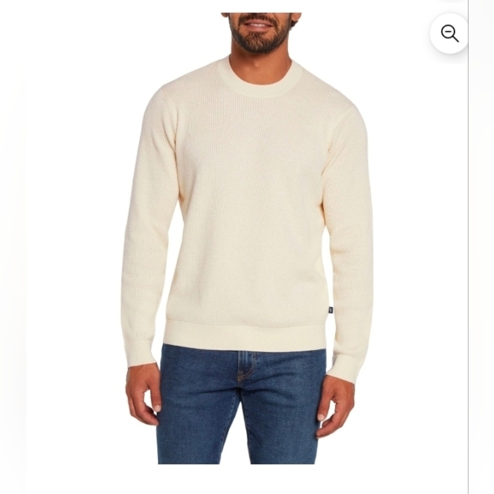 Gap Men's Textured Crew Neck Sweater